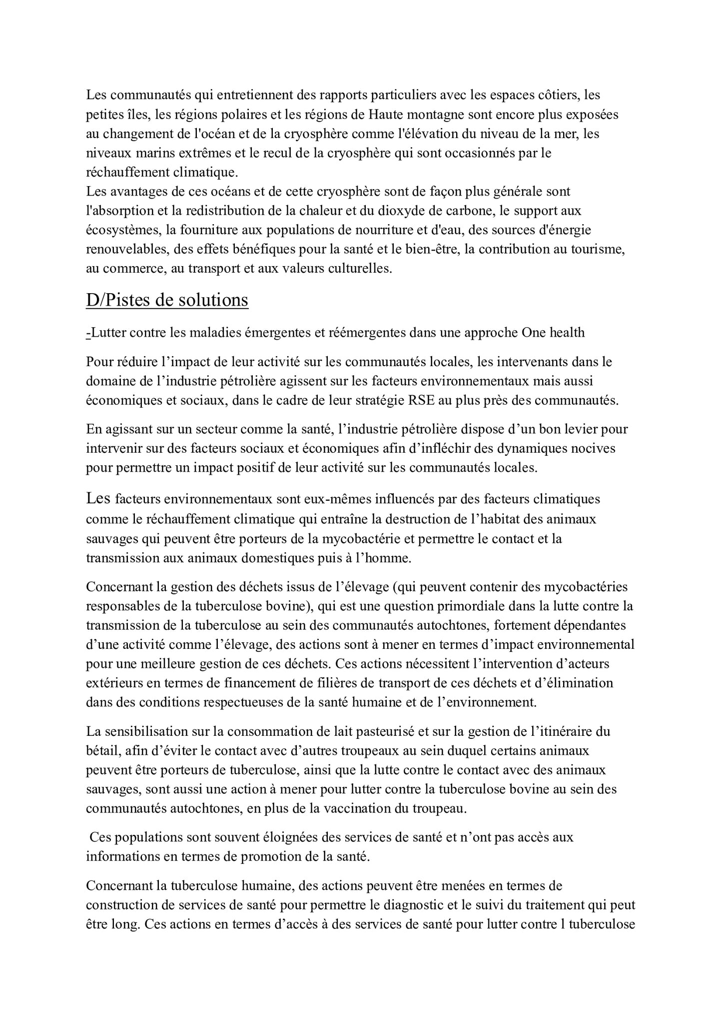 Carte du monde des ressources énergétiques et impact sur la santé environnement