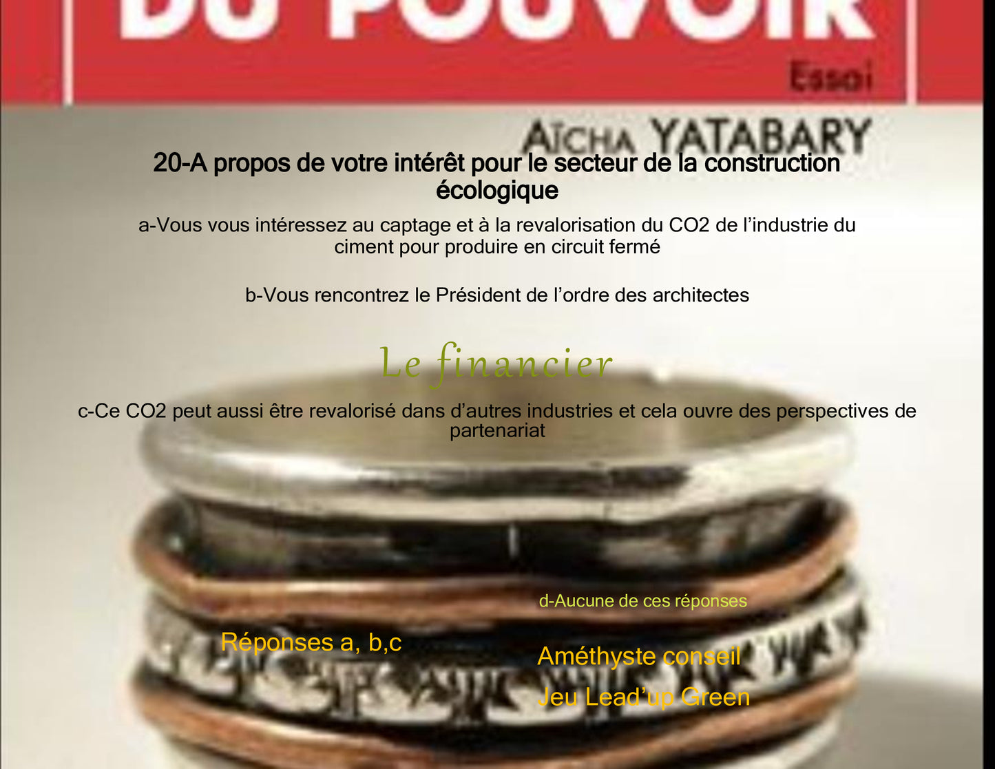 Cartes-jeu Le Financier