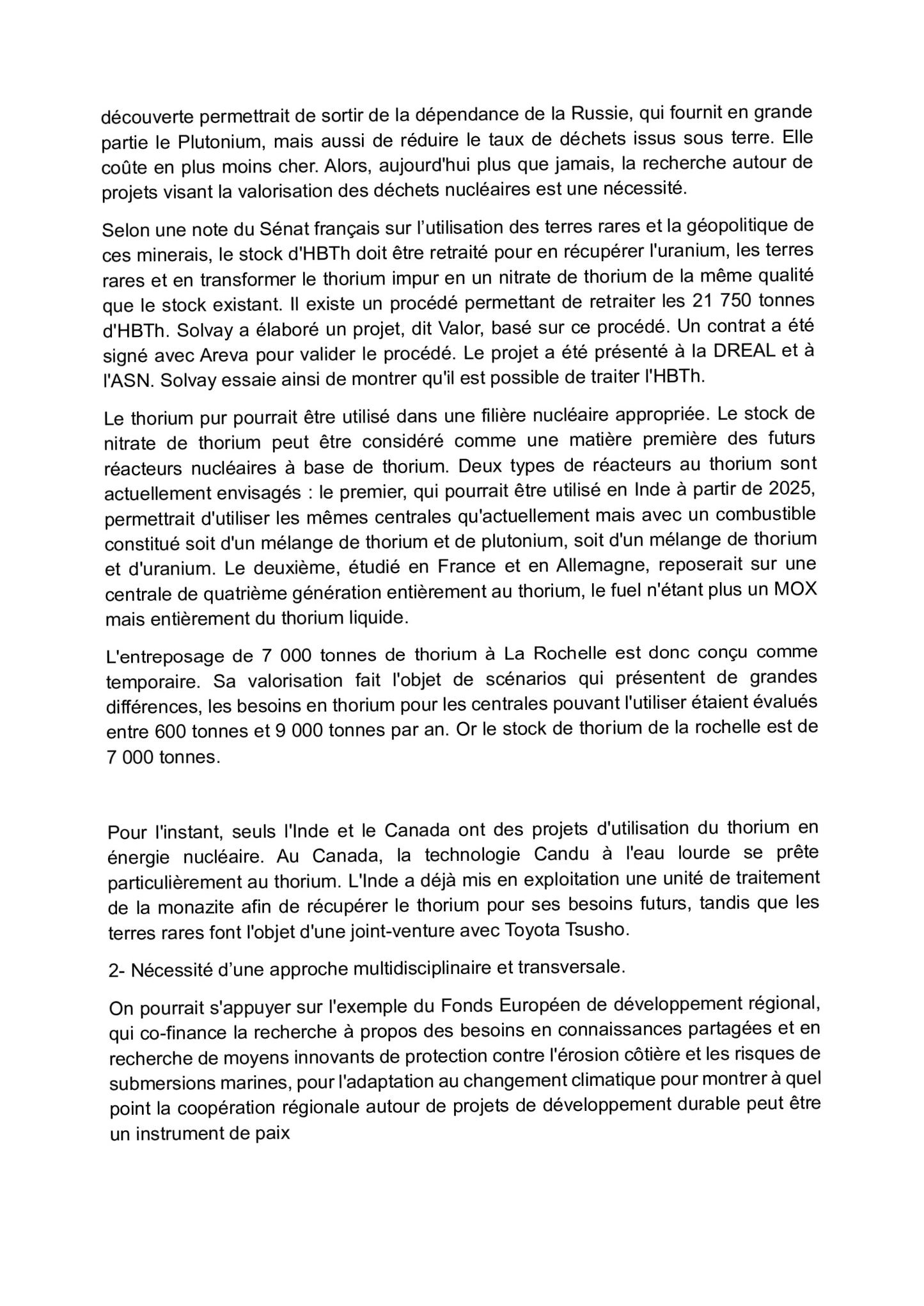 Exploitation durable des terres rares: Géopolitique