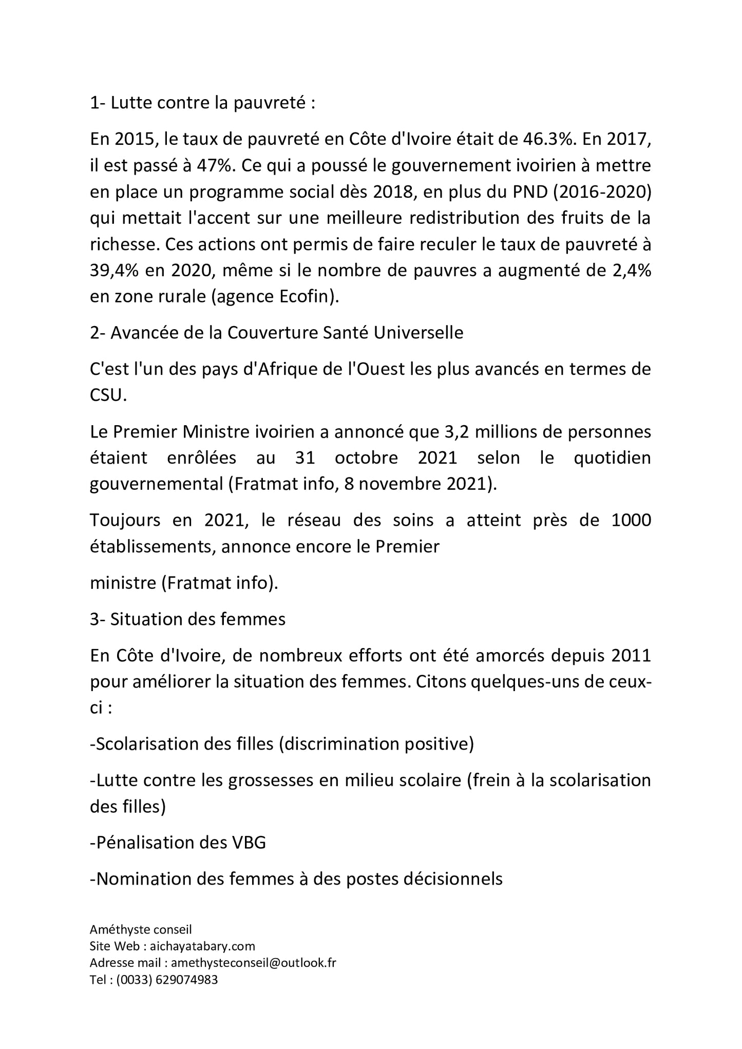 Vademecum du Prix du Meilleur Président Africain