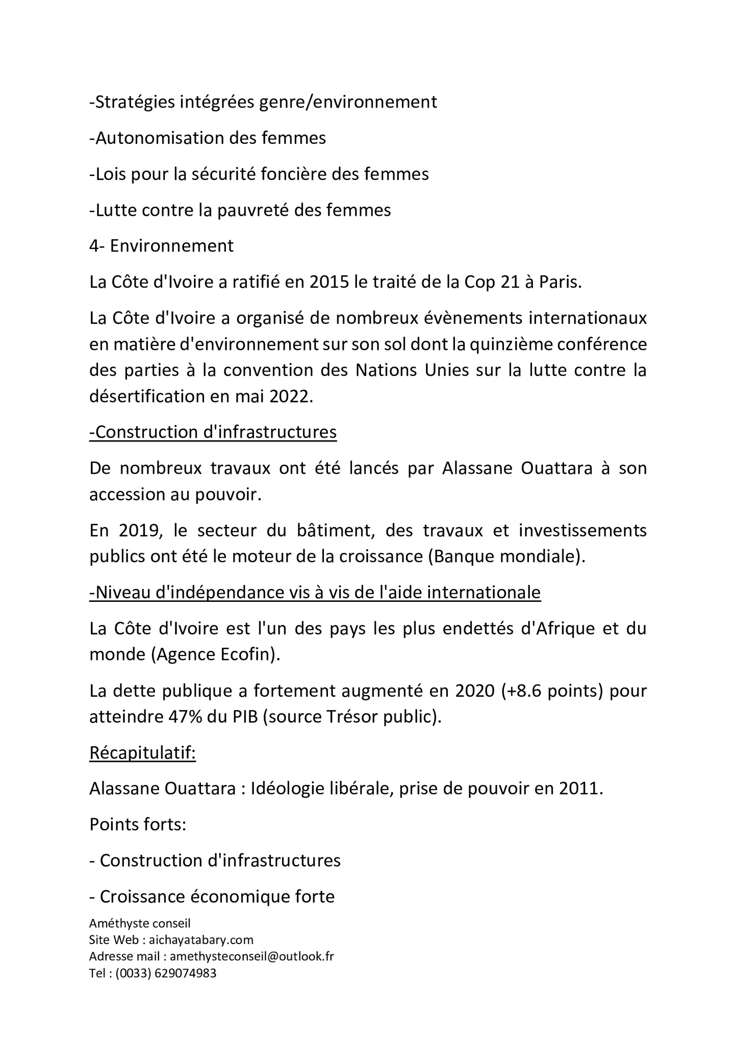 Vademecum du Prix du Meilleur Président Africain