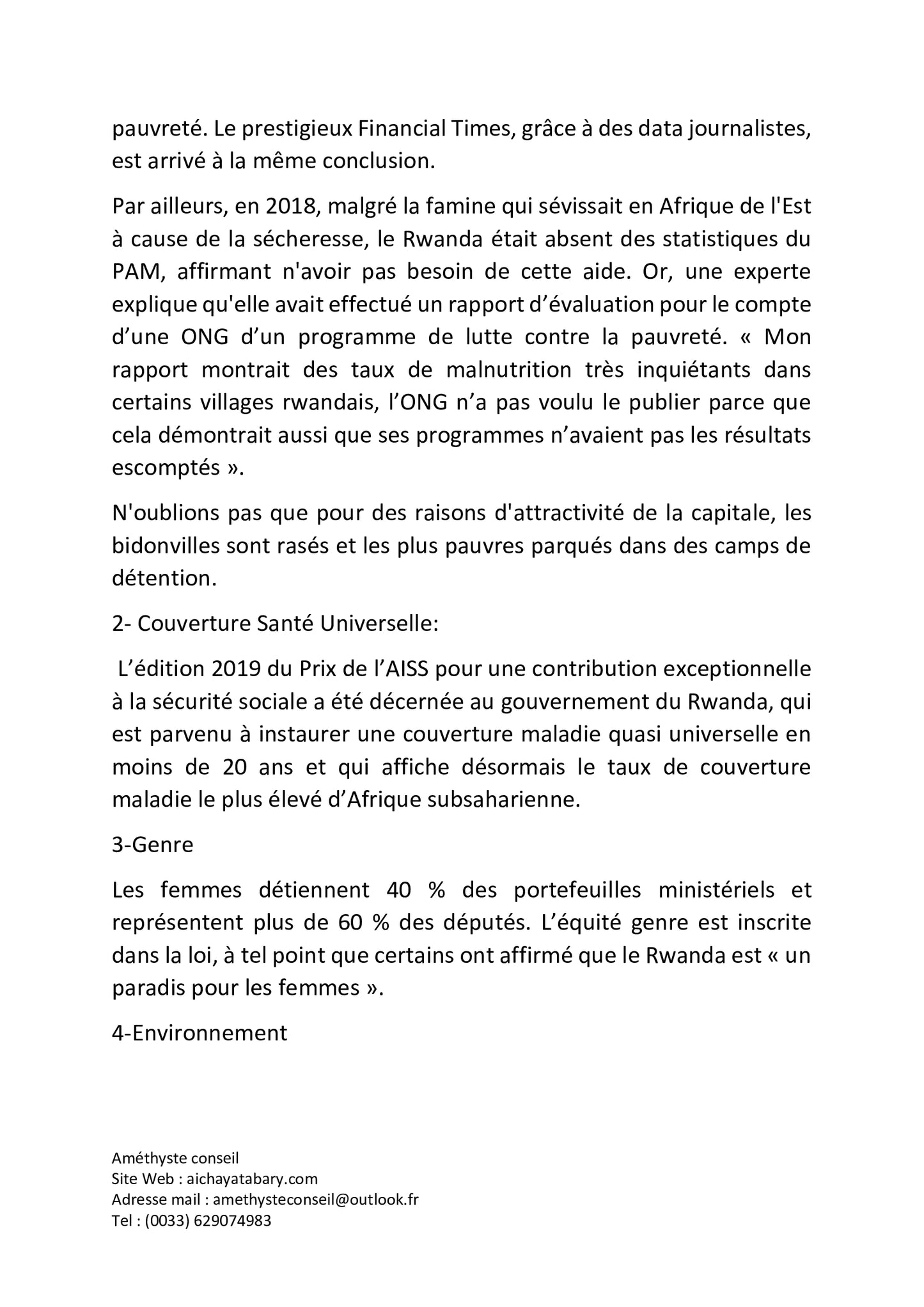 Vademecum du Prix du Meilleur Président Africain