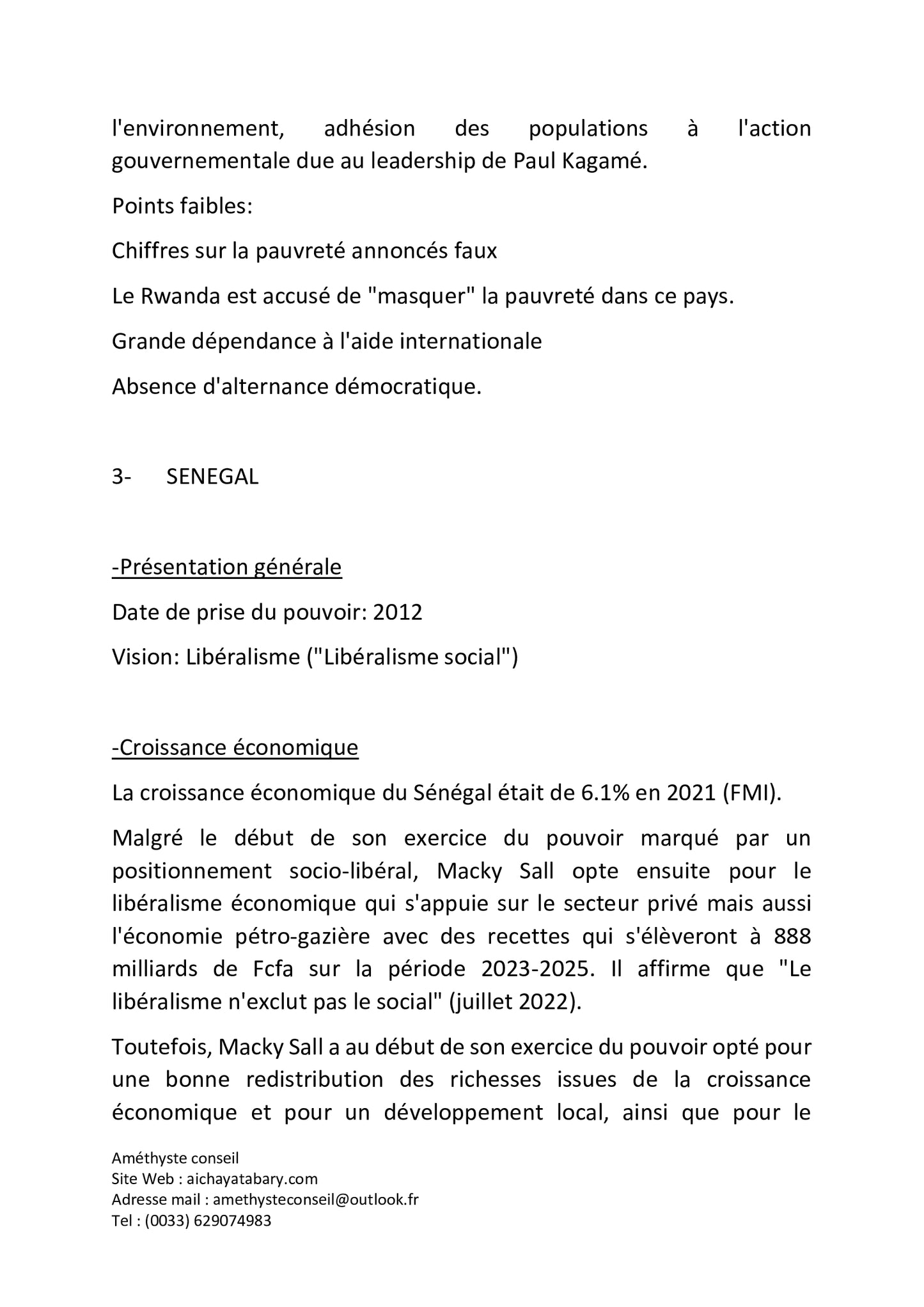 Vademecum du Prix du Meilleur Président Africain