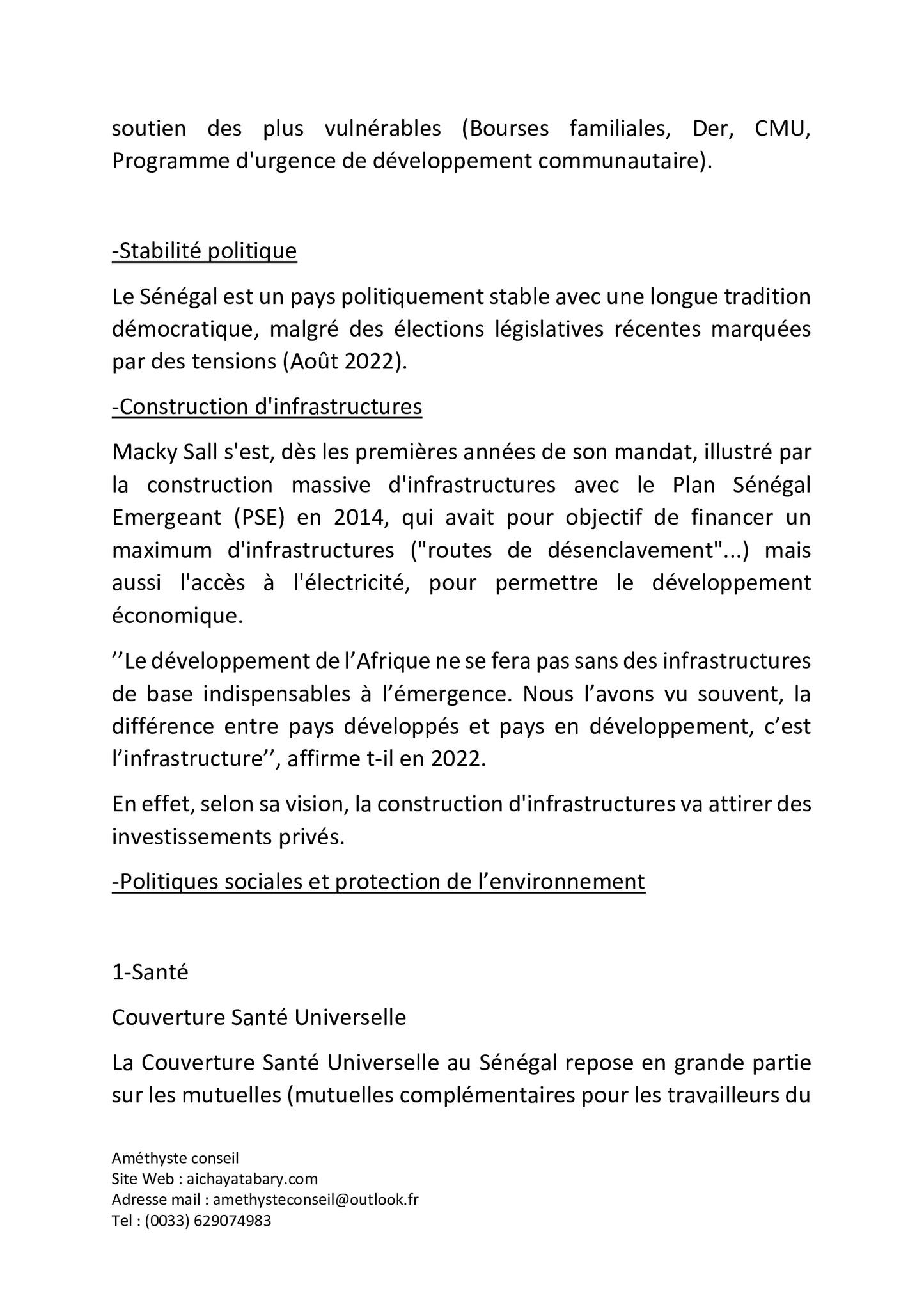 Vademecum du Prix du Meilleur Président Africain