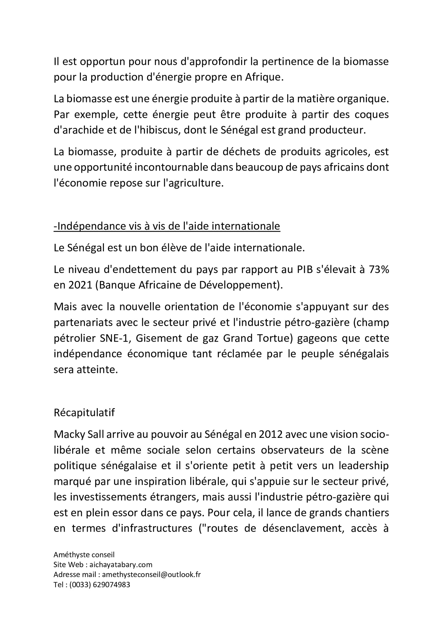 Vademecum du Prix du Meilleur Président Africain