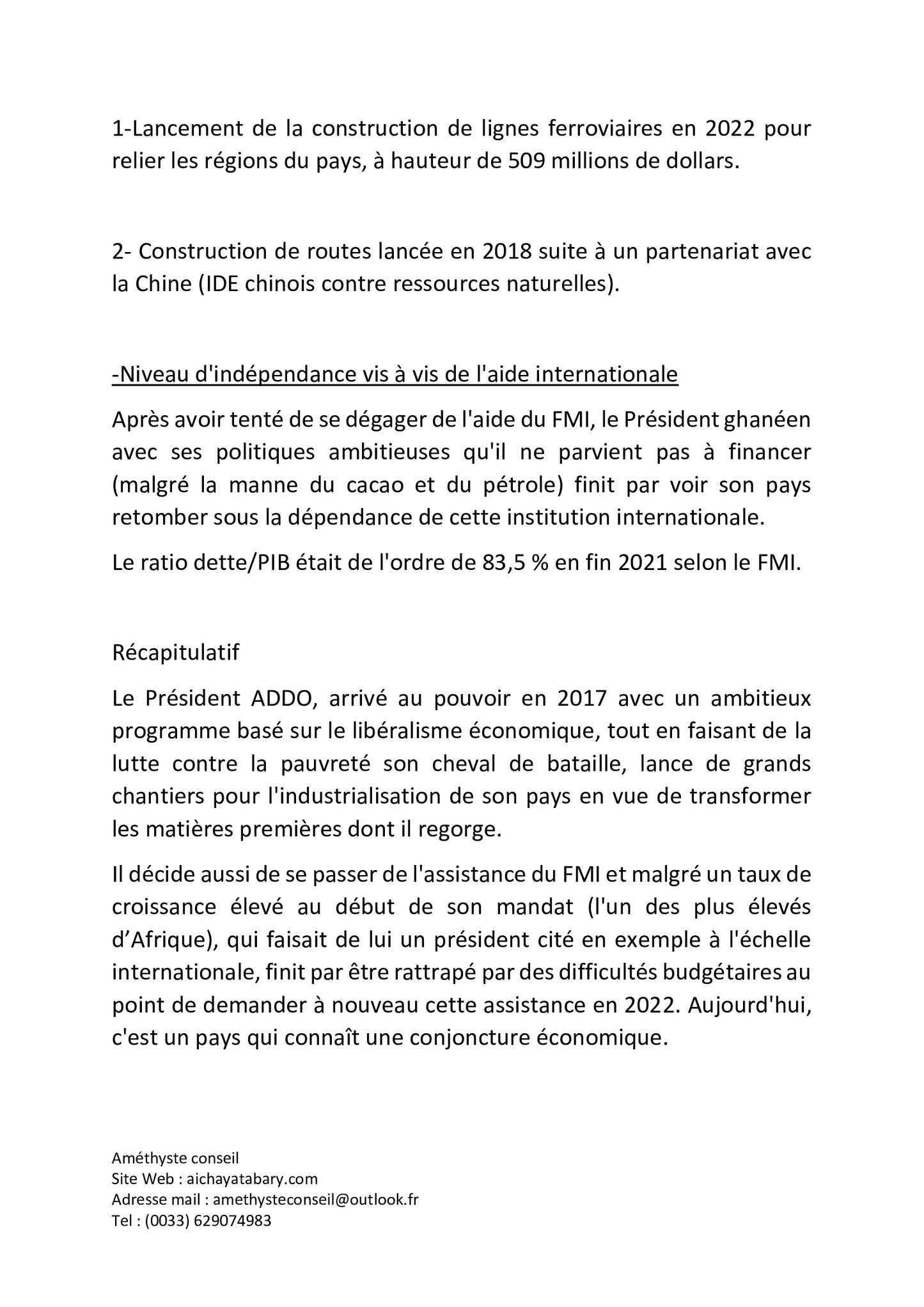 Vademecum du Prix du Meilleur Président Africain