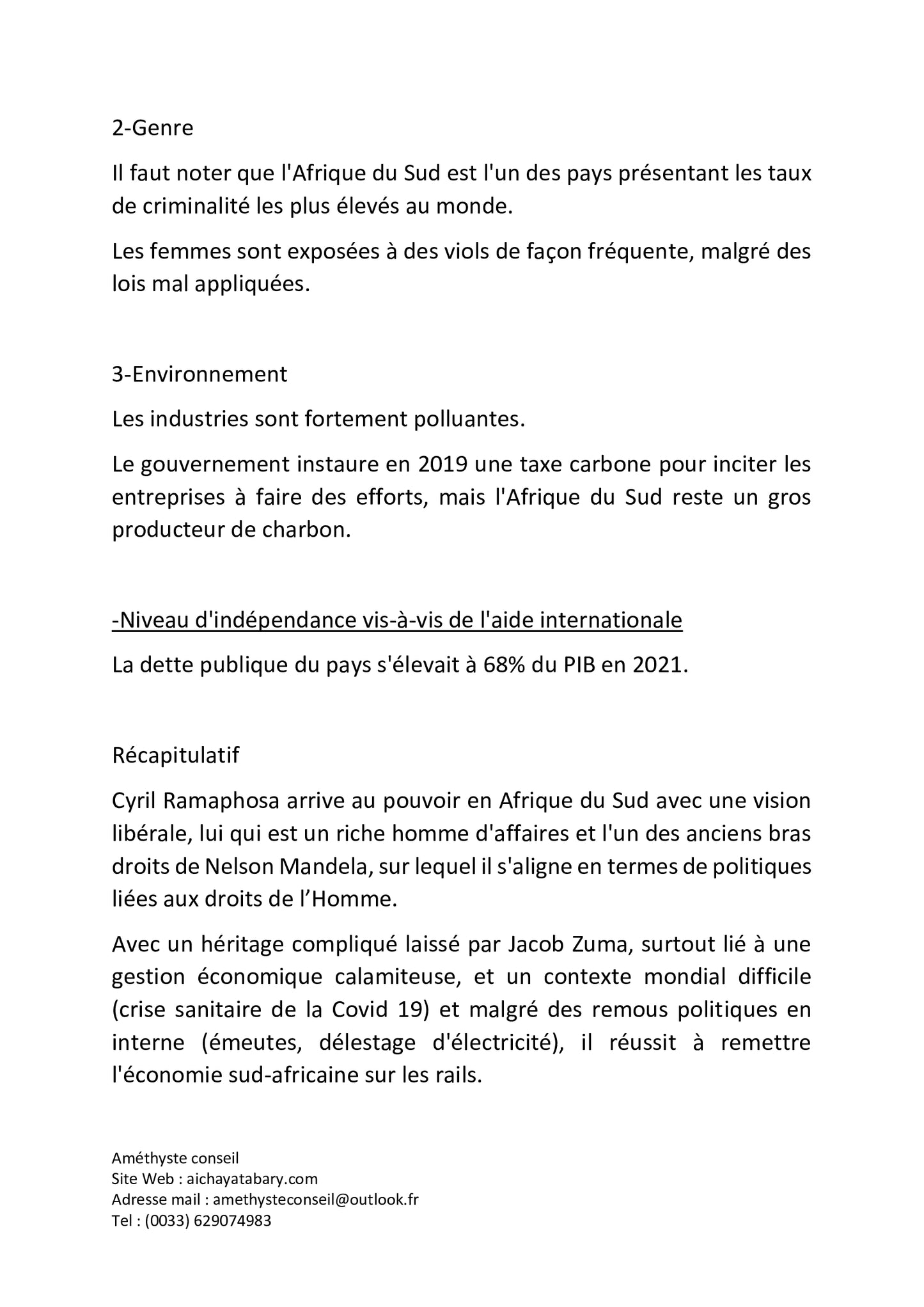 Vademecum du Prix du Meilleur Président Africain