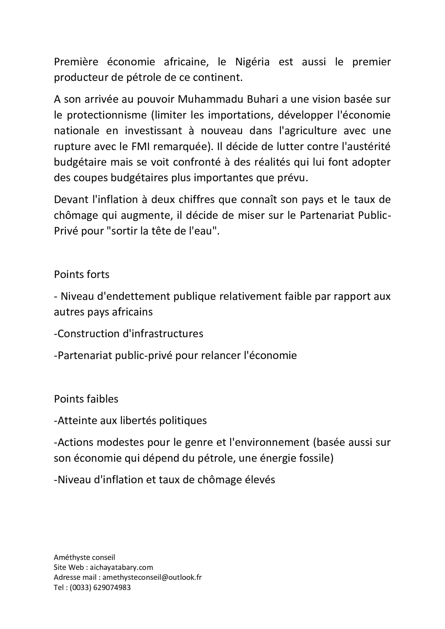 Vademecum du Prix du Meilleur Président Africain