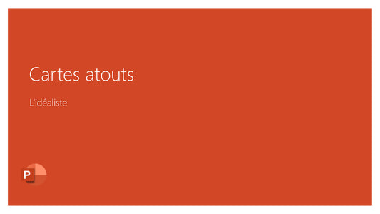 Cartes atouts l'idéaliste
