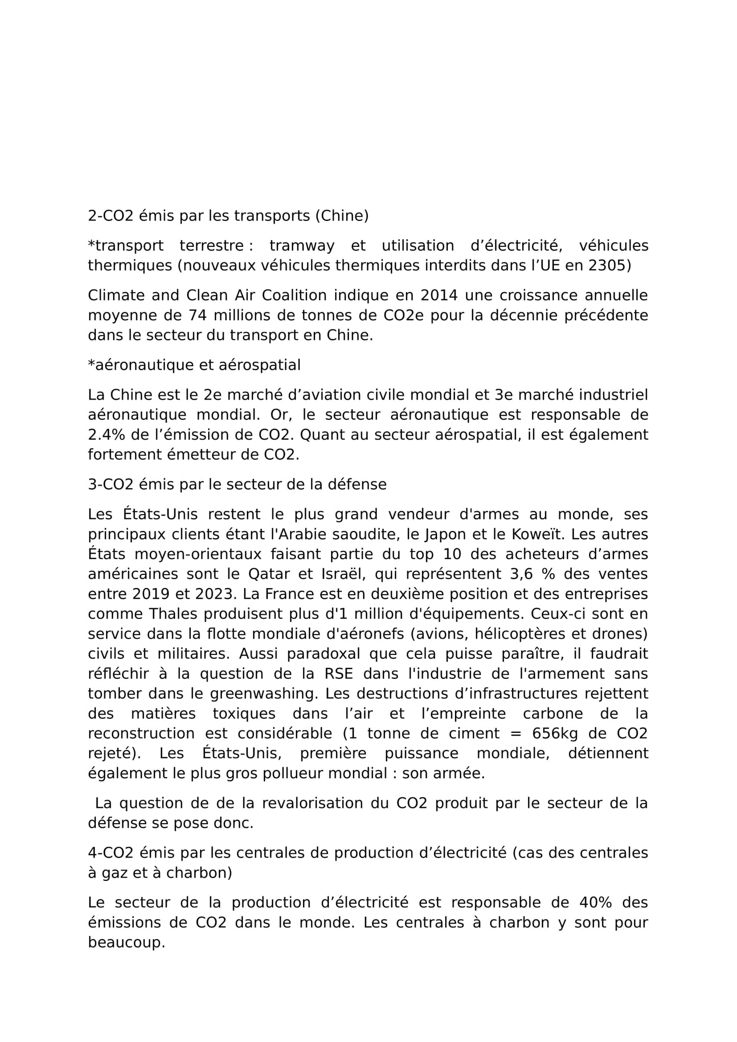 Filières de captage du CO2 en Asie du Sud-Est et Océanie