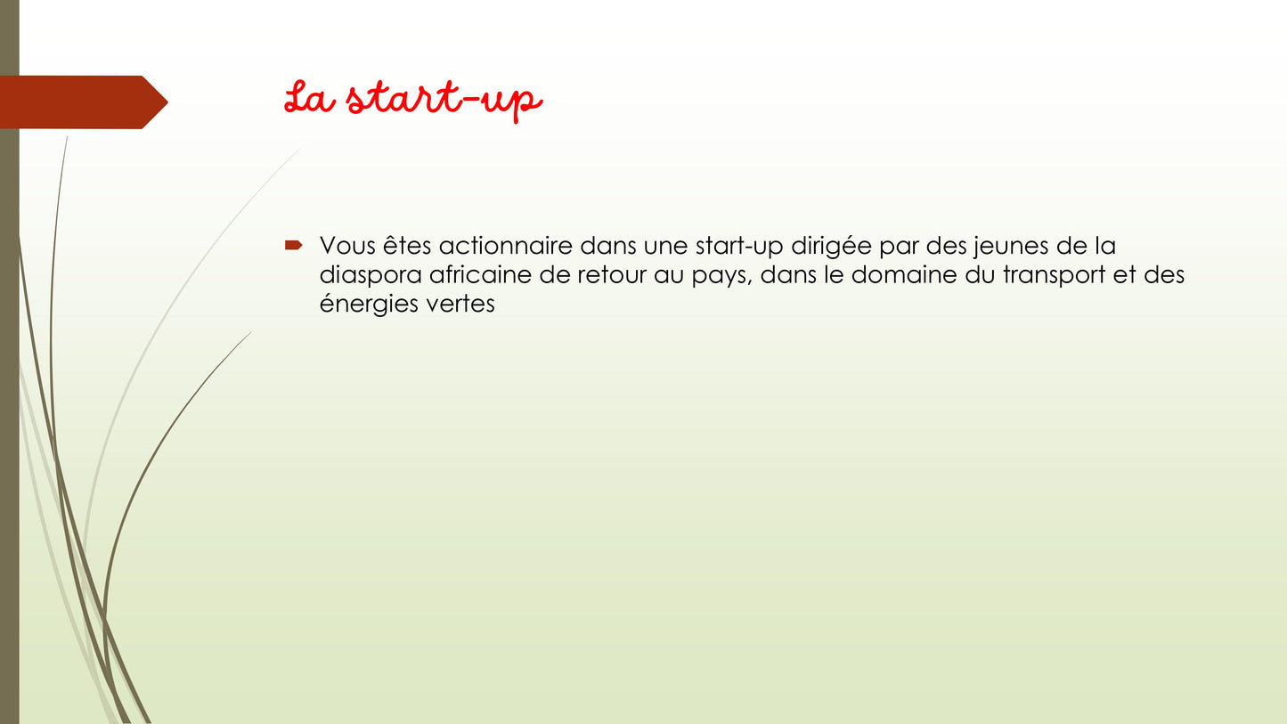 Cartes-atout Le stratège Lead'up Green