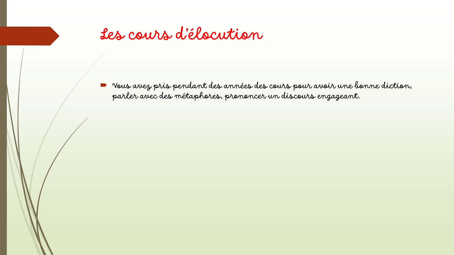 Cartes-atout Le stratège Lead'up Green