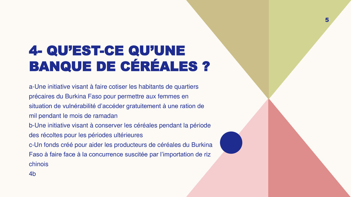 Questionnaire niveau 1: Jeu Lead'up Green